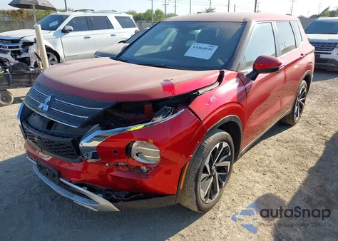 2023 Mitsubishi Outlander Ralliart S-Awc/Se 2.5 S-Awc/Se Black Edition S-Awc/Se Special Editiont S-Awc z USA, uszkodzony, nr VIN JA4J4UA81PZ027468